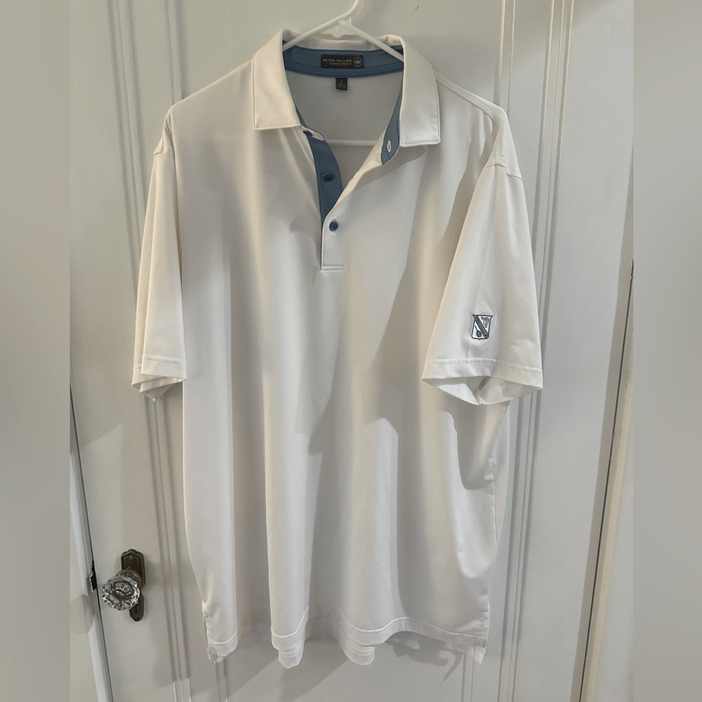 Men’s large Peter Millar summer comfort golf shirt